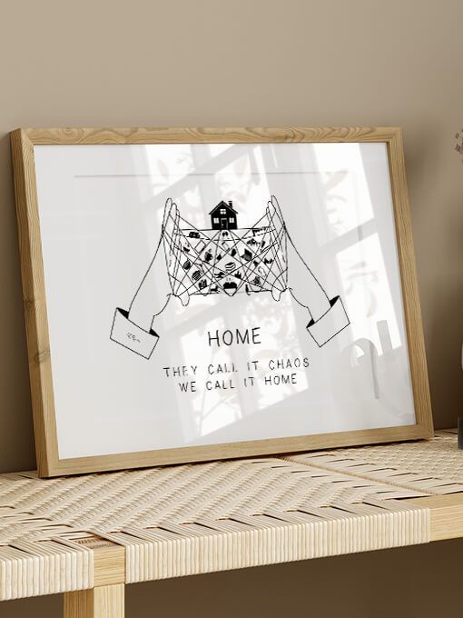 Thay Call It Chaos We Call It Home, Poster