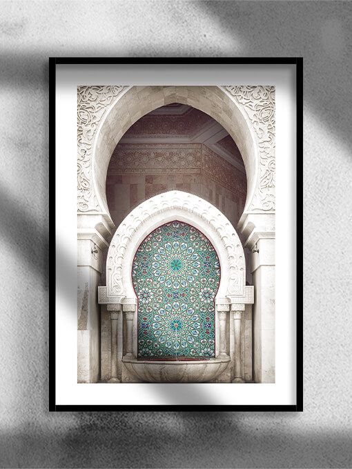 Morocan Mosaic Poster