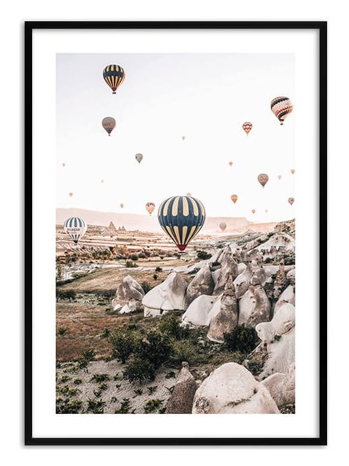 Air Balloons, Cappadocia Poster