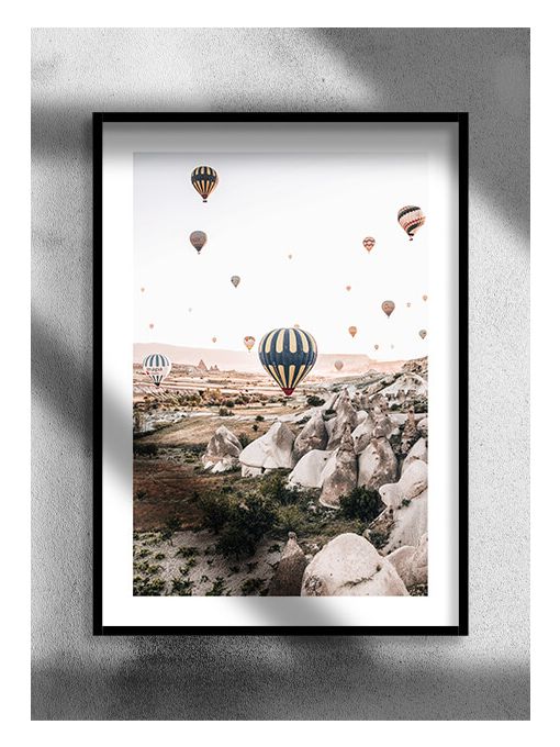 Air Balloons, Cappadocia Poster