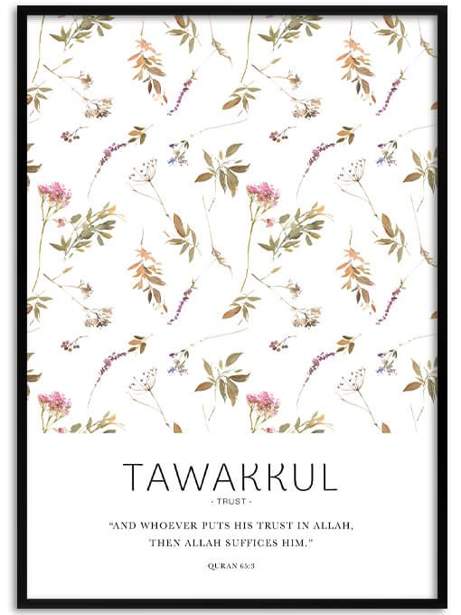 Tawakkul [Trust], Quran 65:3 Poster