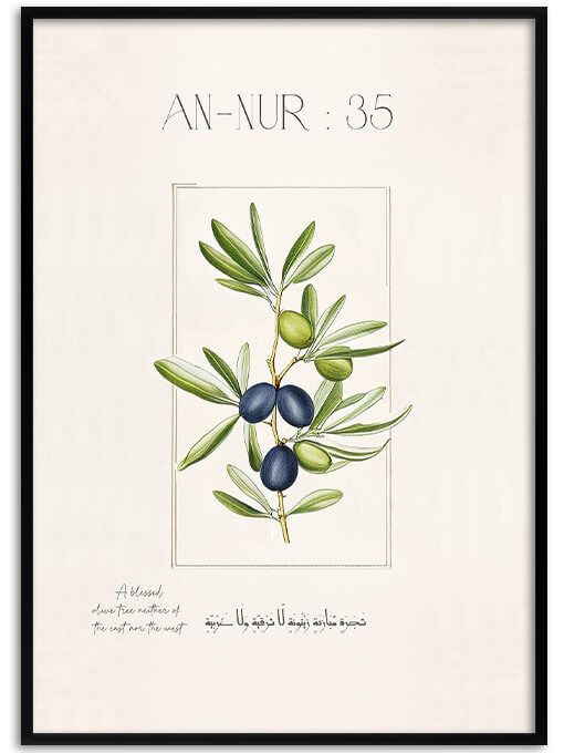Surah An Nur: 35 Poster