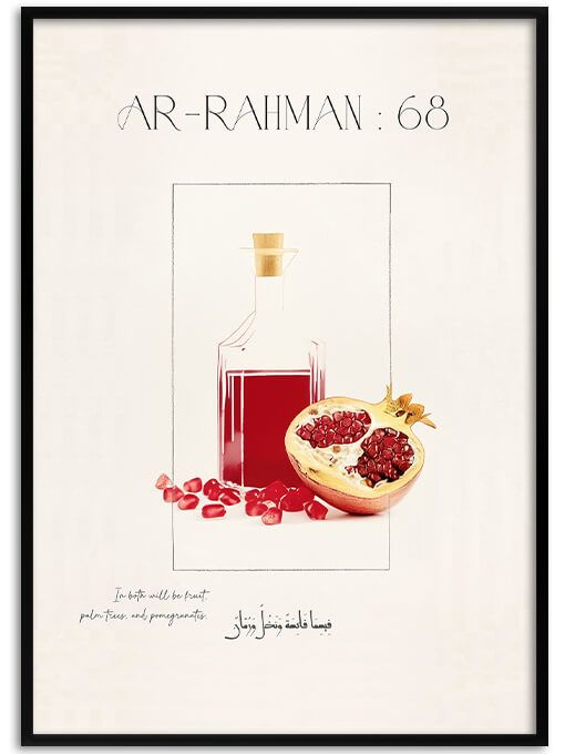 Surah Ar Rahman: 68 Poster
