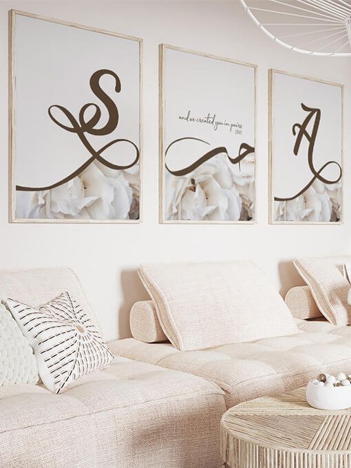 Hub [حب] Poster Set, Personal [A-Z]