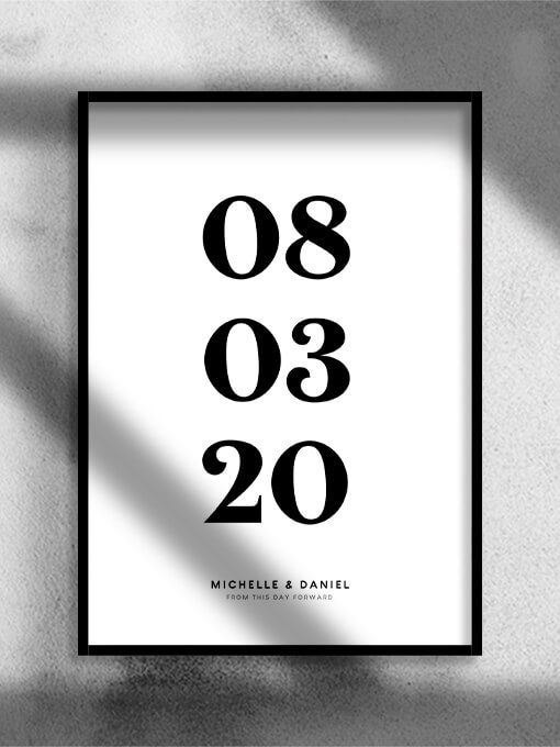 From this day forward, Personal Poster