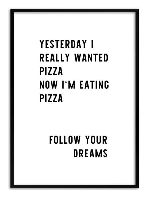 Pizza Dreams Poster