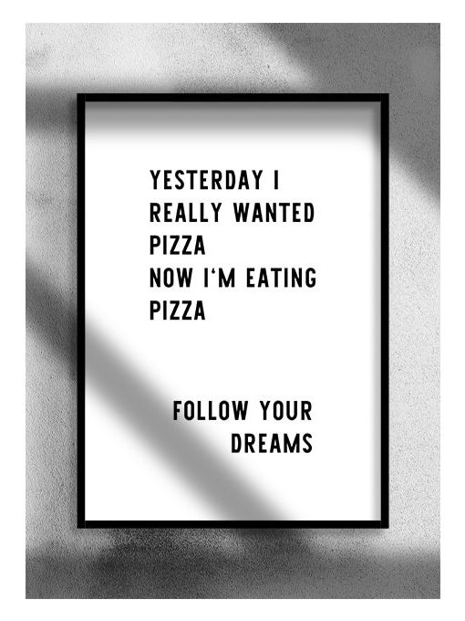 Pizza Dreams Poster