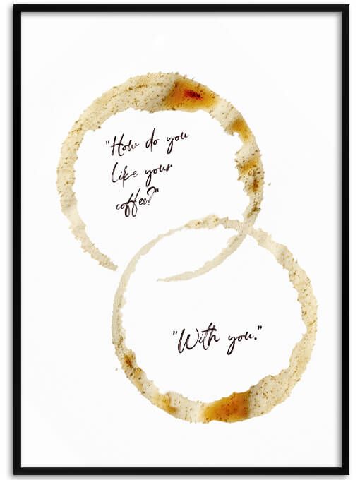 How do you like your coffee? Poster