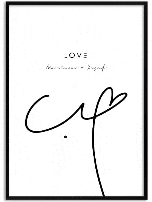 Love [حب] Poster, Personal