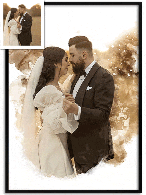 Watercolor Portrait Poster, Personal