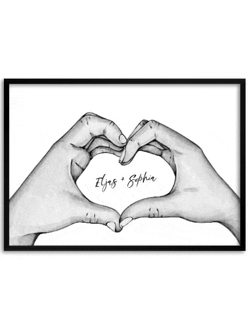 Couple Love Poster, Personal