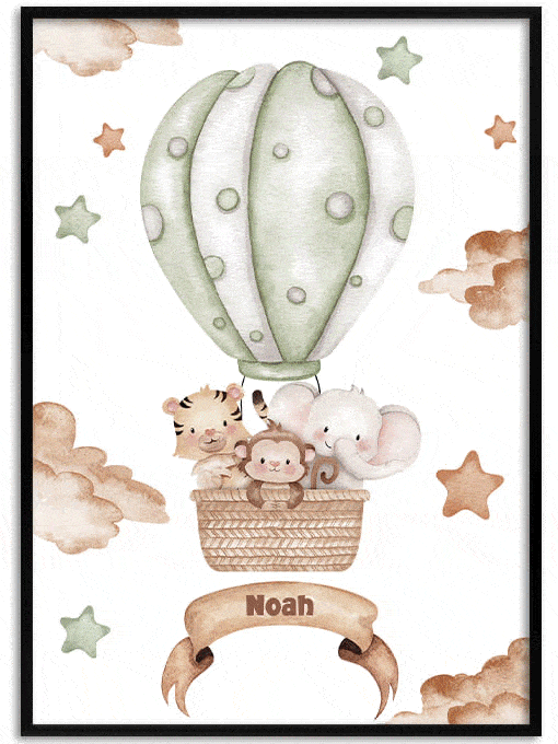 Air Ballon Poster, Personal