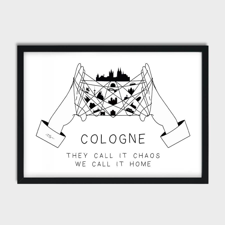 THAY CALL IT CHAOS WE CALL IT HOME, POSTER