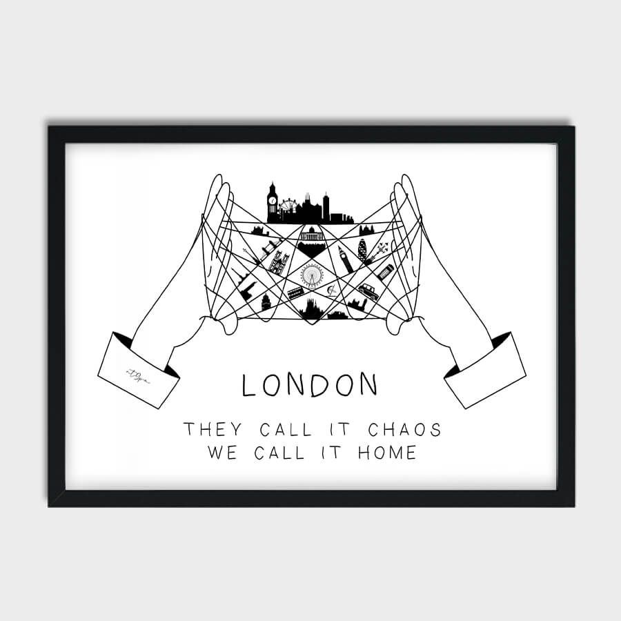 THAY CALL IT CHAOS WE CALL IT HOME, POSTER