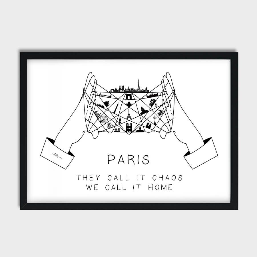 THAY CALL IT CHAOS WE CALL IT HOME, POSTER