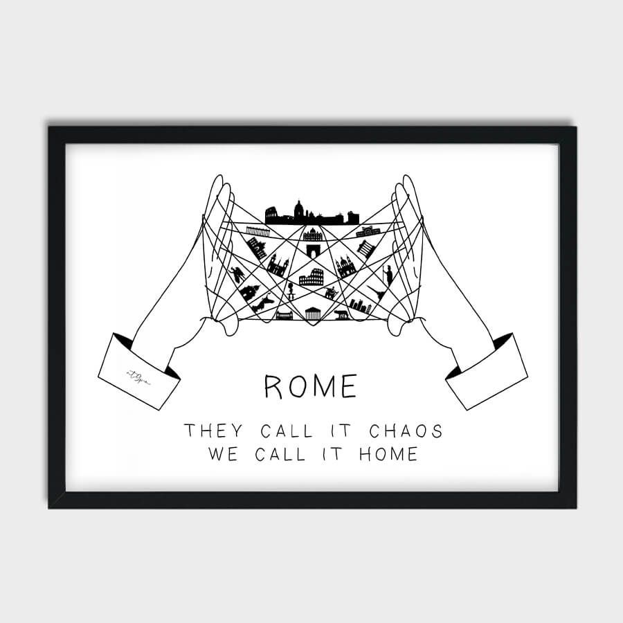 THAY CALL IT CHAOS WE CALL IT HOME, POSTER