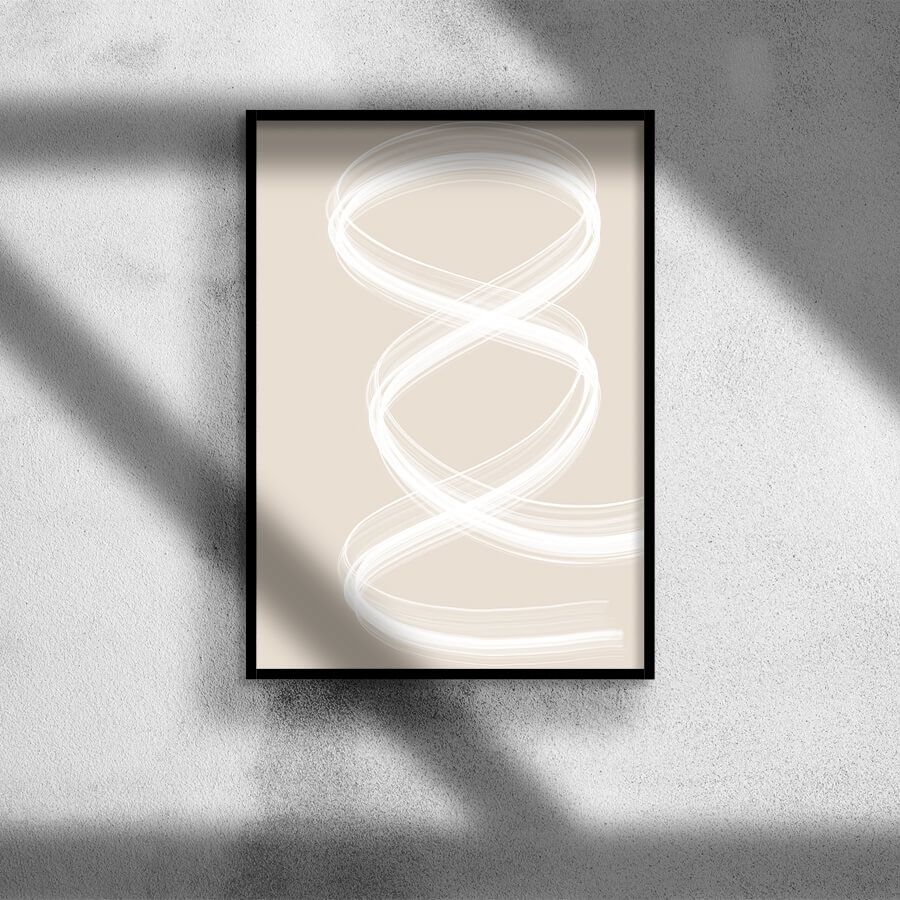 ABSTRACT WIND POSTER