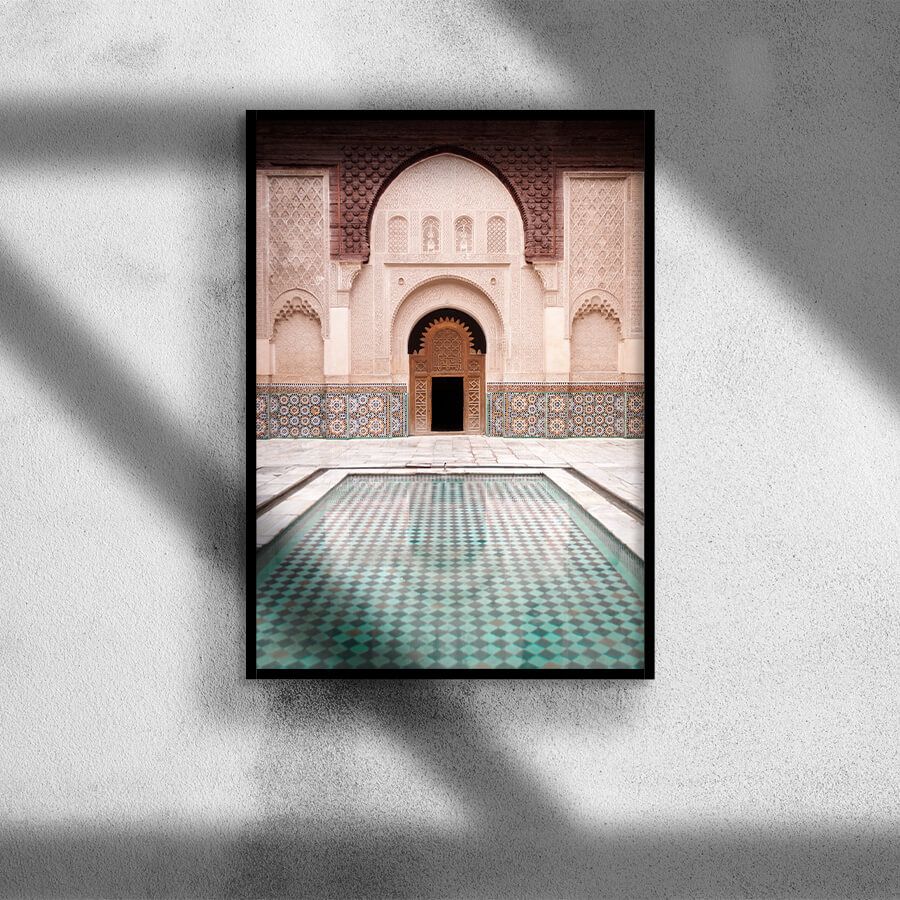 MARRAKECH FACADE POSTER