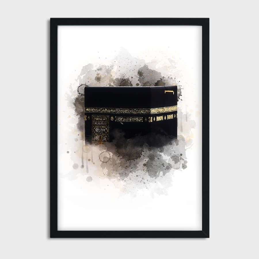 KAABA WATERCOLOR POSTER