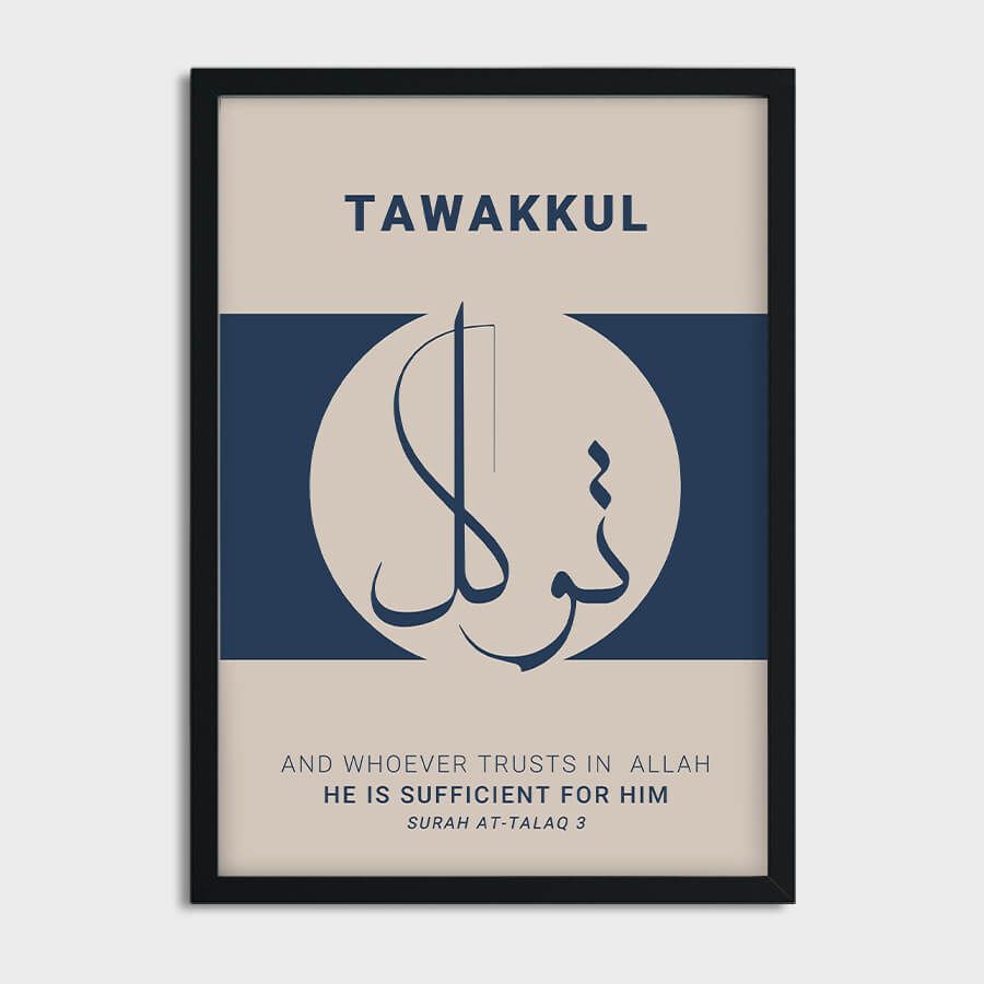 TAWAKKUL [trust] POSTER