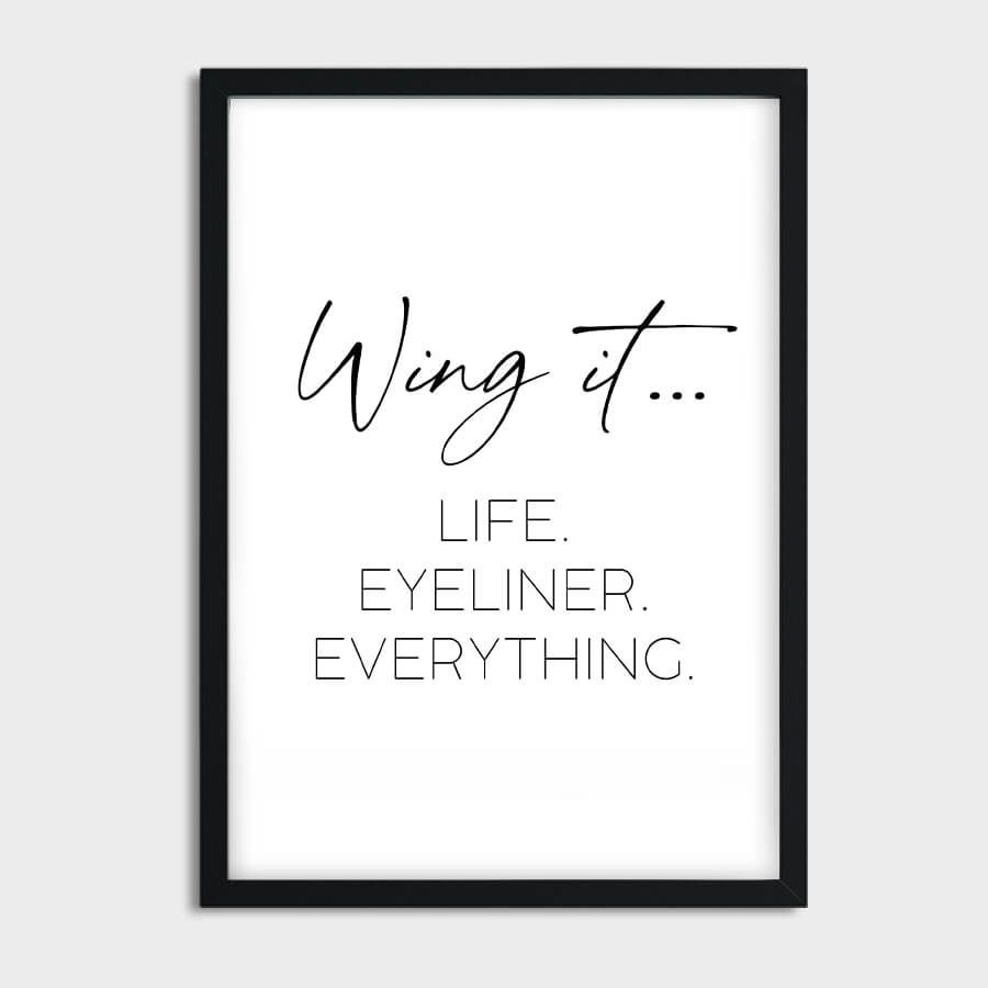 WING IT, POSTER