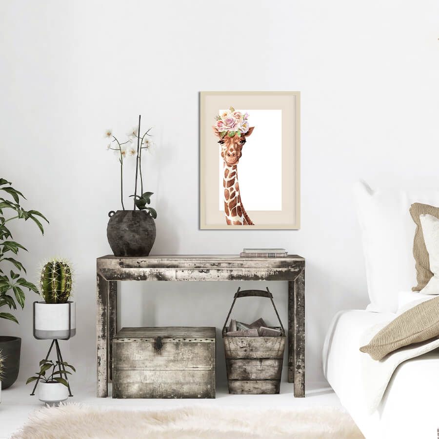 GIRAFFE POSTER