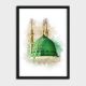 MASJID AN-NABAWI WATERCOLOR POSTER