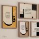 ISLAMIC WALL ART, POSTER SET